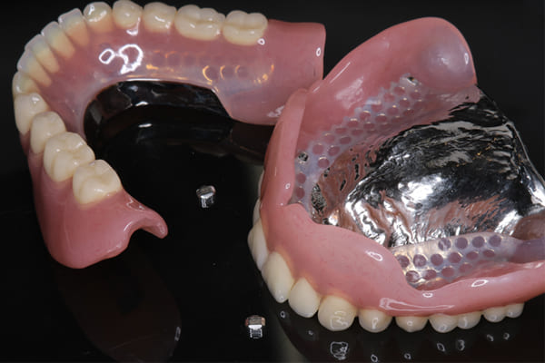 制作した入れ歯